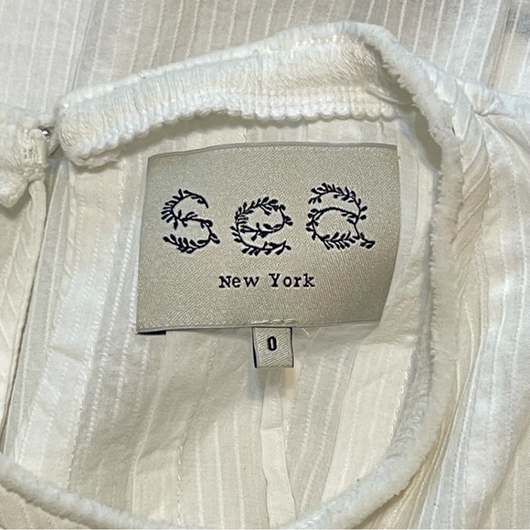 SEA New York Embroidered Detail Top Blouse Size XS - Picture 9 of 11